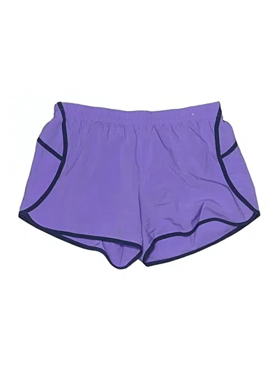 Pre-owned Gap Fit Athletic Shorts In Purple