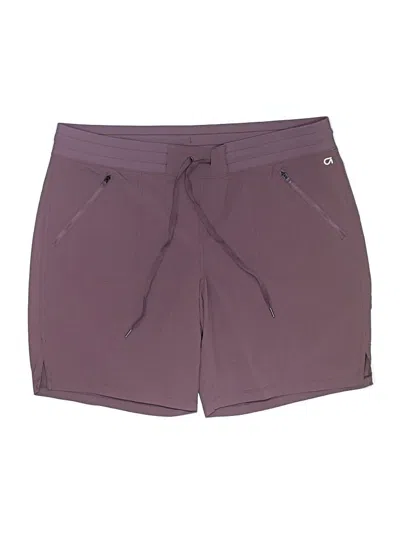 Pre-owned Gap Fit Athletic Shorts In Purple