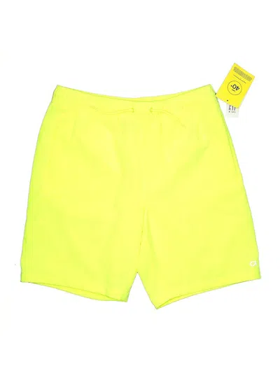 Pre-owned Gap Fit Kids' Athletic Shorts In Yellow