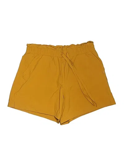 Pre-owned Gap Fit Athletic Shorts In Yellow