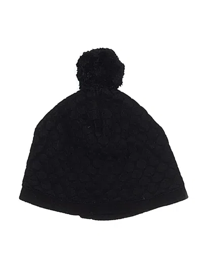 Pre-owned Gap Fit Beanie Hat In Black