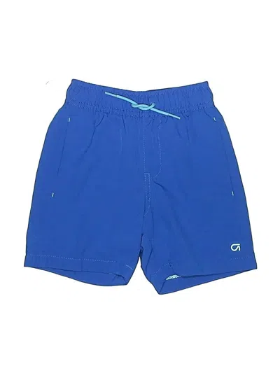Pre-owned Gap Fit Kids' Board Shorts In Blue