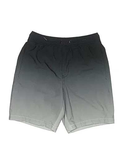 Pre-owned Gap Fit Kids' Board Shorts In Gray