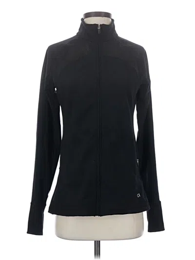 Pre-owned Gap Fit Cardigan Sweater In Black