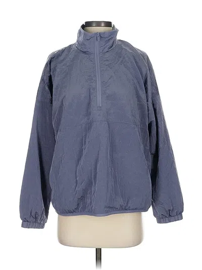 Pre-owned Gap Fit Cardigan Sweater In Blue