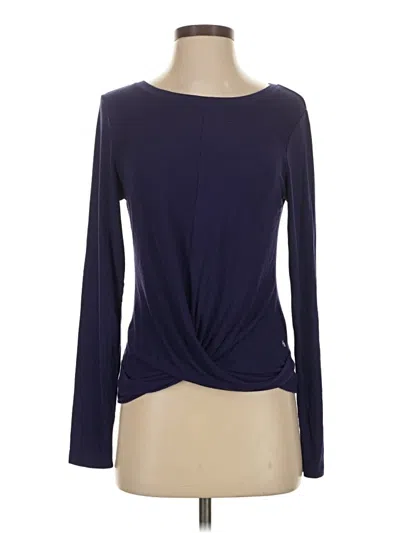 Pre-owned Gap Fit Cardigan Sweater In Blue