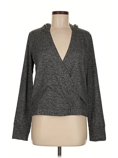 Pre-owned Gap Fit Cardigan Sweater In Gray