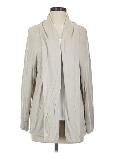 Pre-owned Gap Fit Cardigan Sweater In Gray
