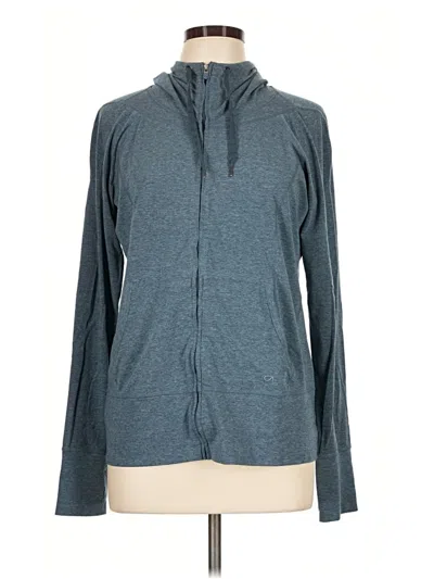 Pre-owned Gap Fit Cardigan Sweater In Teal