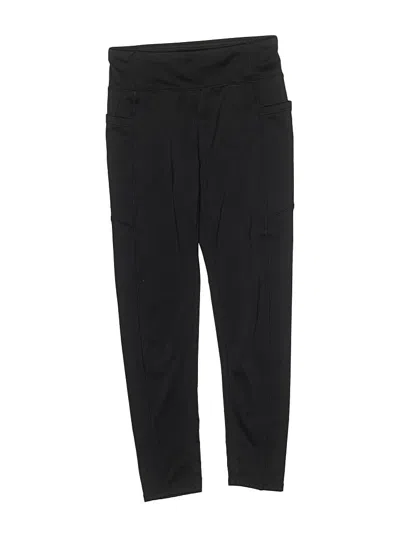 Pre-owned Gap Fit Kids' Cargo Pants In Black
