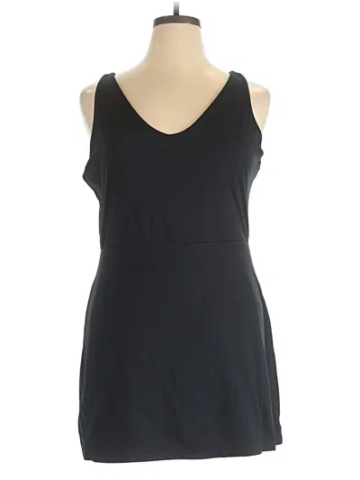 Pre-owned Gap Fit Casual Dress In Black