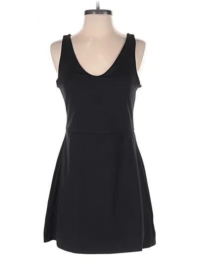 Pre-owned Gap Fit Casual Dress In Black