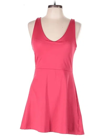 Pre-owned Gap Fit Casual Dress In Pink