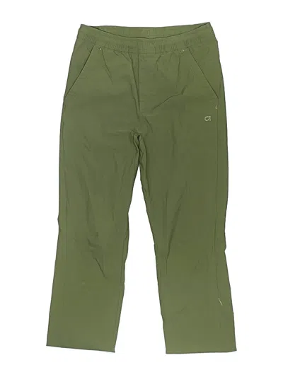 Pre-owned Gap Fit Kids' Casual Pants In Green