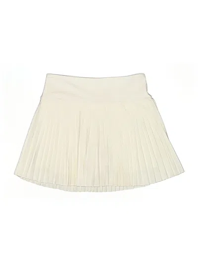 Pre-owned Gap Fit Casual Skirt In White