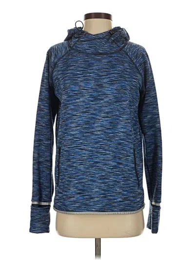 Pre-owned Gap Fit Fleece Jacket In Blue