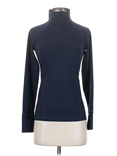 Pre-owned Gap Fit Fleece Jacket In Blue