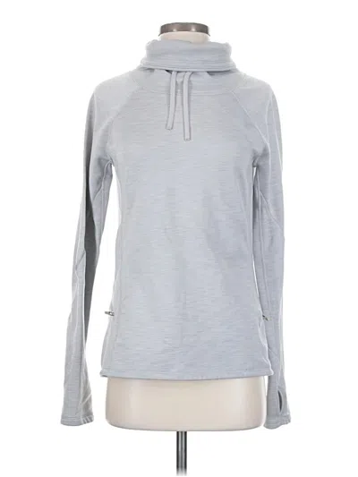 Pre-owned Gap Fit Fleece Jacket In Gray