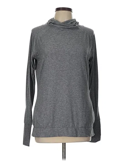 Pre-owned Gap Fit Fleece Jacket In Gray