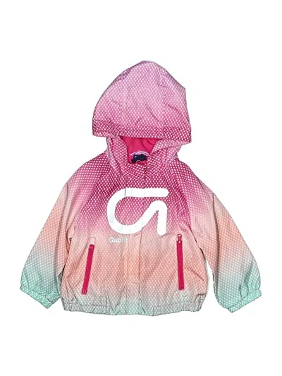Pre-owned Gap Fit Kids' Jacket In Pink