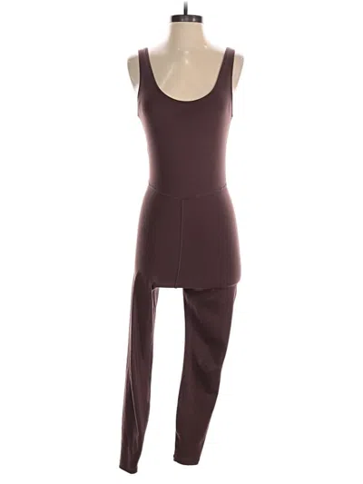 Pre-owned Gap Fit Jumpsuit In Brown