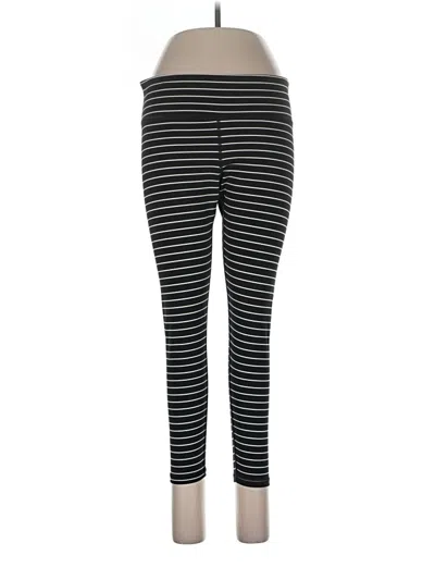 Pre-owned Gap Fit Leggings In Black