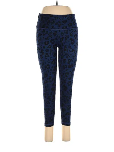 Pre-owned Gap Fit Leggings In Blue