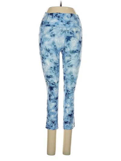 Pre-owned Gap Fit Leggings In Blue