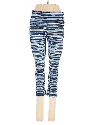 Pre-owned Gap Fit Leggings In Blue