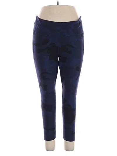 Pre-owned Gap Fit Leggings In Blue