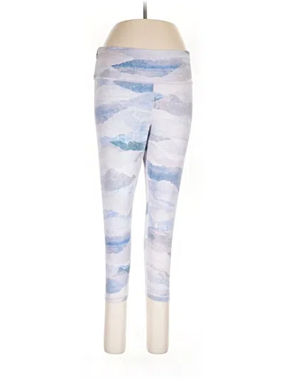 Pre-owned Gap Fit Leggings In Blue