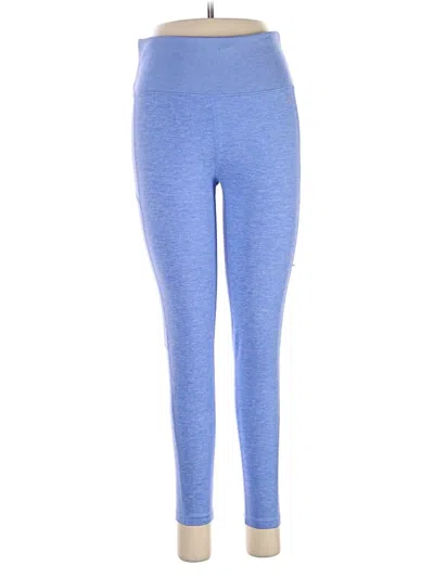 Pre-owned Gap Fit Leggings In Blue