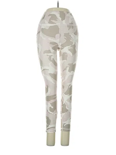 Pre-owned Gap Fit Leggings In Ivory