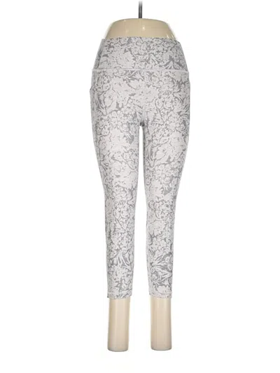 Pre-owned Gap Fit Leggings In Silver