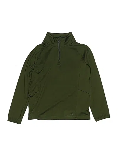 Pre-owned Gap Fit Kids' Long Sleeve T-shirt In Green