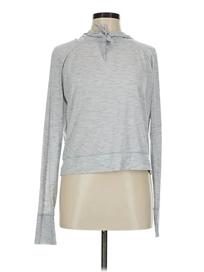 Pre-owned Gap Fit Long Sleeve Turtleneck In Gray