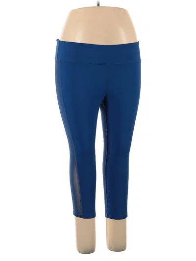 Pre-owned Gap Fit Outlet Active Pants In Blue