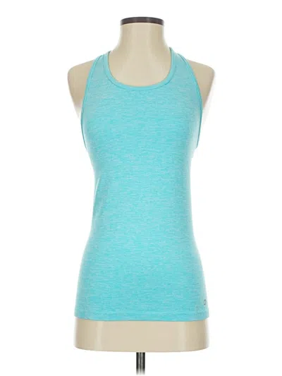 Pre-owned Gap Fit Outlet Active Tank Top In Blue