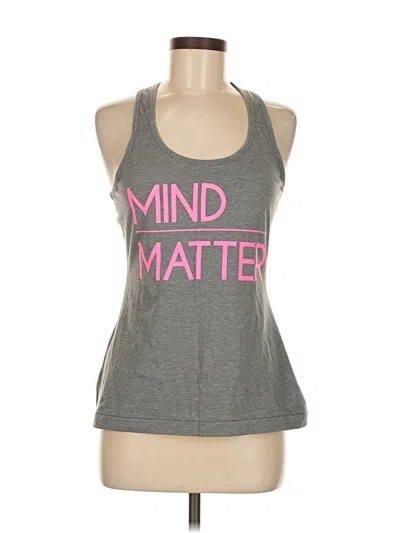 Pre-owned Gap Fit Outlet Active Tank Top In Gray