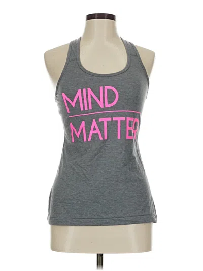 Pre-owned Gap Fit Outlet Active Tank Top In Gray