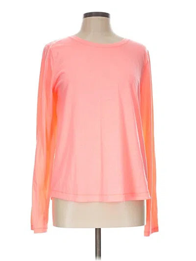 Pre-owned Gap Fit Outlet Long Sleeve T-shirt In Orange