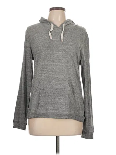 Pre-owned Gap Fit Outlet Pullover Hoodie In Gray