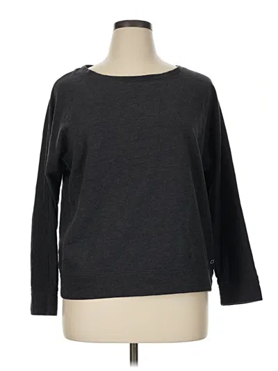 Pre-owned Gap Fit Outlet Pullover Sweater In Gray