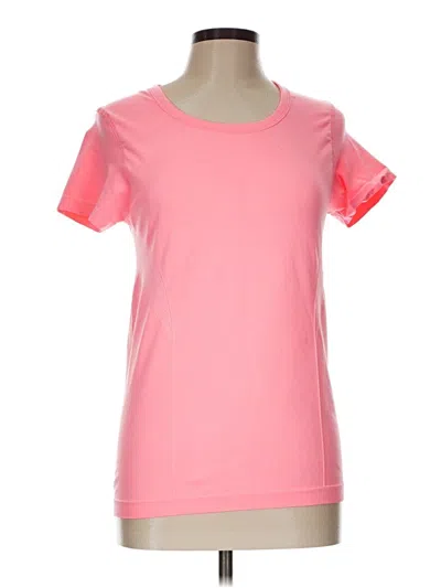 Pre-owned Gap Fit Outlet Short Sleeve T-shirt In Pink