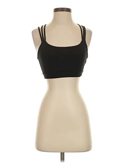 Pre-owned Gap Fit Outlet Sports Bra In Black