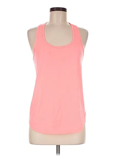 Pre-owned Gap Fit Outlet Tank Top Pink Halter Neckline Tops