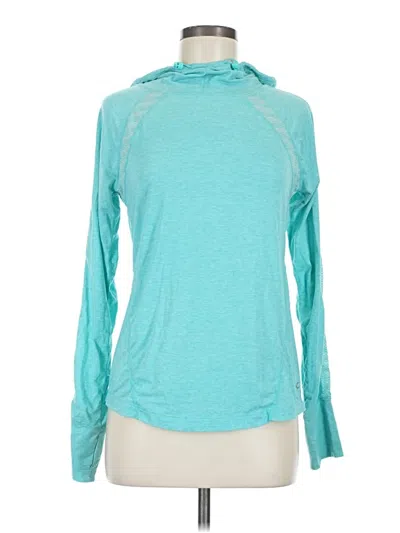 Pre-owned Gap Fit Pullover Hoodie In Blue