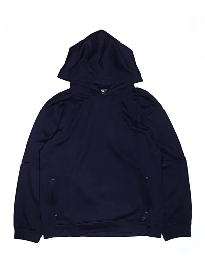 Pre-owned Gap Fit Kids' Pullover Hoodie In Blue