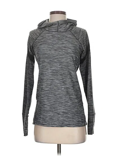 Pre-owned Gap Fit Pullover Hoodie In Gray