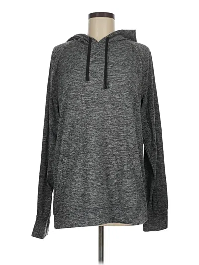 Pre-owned Gap Fit Pullover Hoodie In Gray